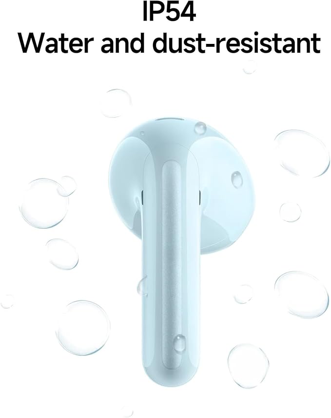 Redmi Buds 8 Active, Wireless Earphones with Semi-in-Ear Design, 14.2mm Titanium Diaphragm Drivers, Bluetooth 5.4, 37H Long Battery Life, Dual Mic AI Noise Cancellation, Google Fast Pair, Black