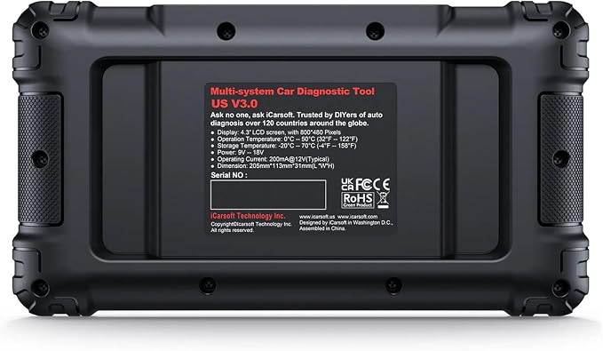 iCarsoft US V3.0 for American Vehicles