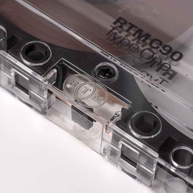RTM C90 | Type One 90 Minute Blank Music Cassettes | Ideal for Music Recording | Studio Quality | Pack of 10 Cassettes