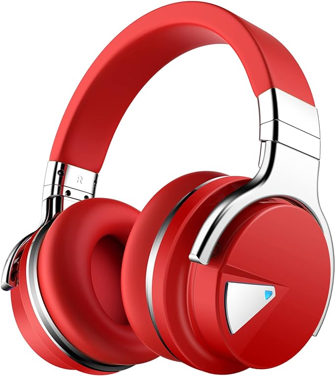 Million Sold 10 Years Classic E7 Active Noise Cancelling Headphones with Upgraded Noise Cancellation, Bluetooth Headphones Wireless with HD Sound Vivid Deep Bass, for Home Office Travel Gift Pcs
