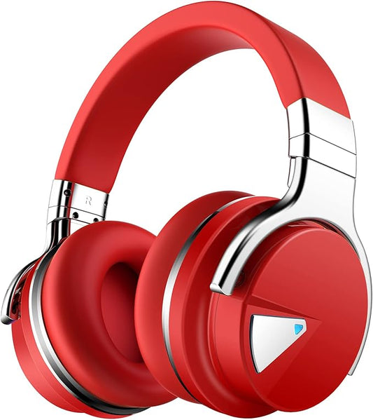 Million Sold 10 Years Classic E7 Active Noise Cancelling Headphones with Upgraded Noise Cancellation, Bluetooth Headphones Wireless with HD Sound Vivid Deep Bass, for Home Office Travel Gift Pcs