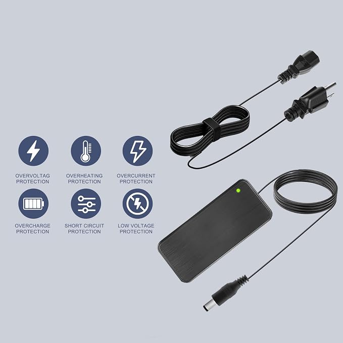 20V Power Supply /20v 270W Power Adapter for LG 45-Inch Ultragear OLED Gaming Monitors, Compatible with 45GS96QB, 45GS95QE, 45GX90SA, Model AD10660LF, Black
