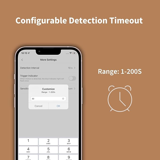Aqara Zigbee 3.0 Motion Sensor P1 3 Pack, 5-Year Battery Life, 150-170° Detection, Adjustable Timeout 1-200s, for Alert System Automations, Compatible with HomeKit, Home Assistant, Aqara Hub Required