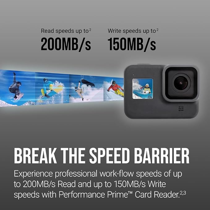 PNY 128GB PRO Elite Prime™ C10 U3 V30 A2 microSDXC Flash Memory Card – Ultra-Fast Speeds, Read 200MB/s, Write 150MB/s, 4K UHD, Full HD, UHS-I, for Smartphones, Drones, Action Cameras, 2-Pack