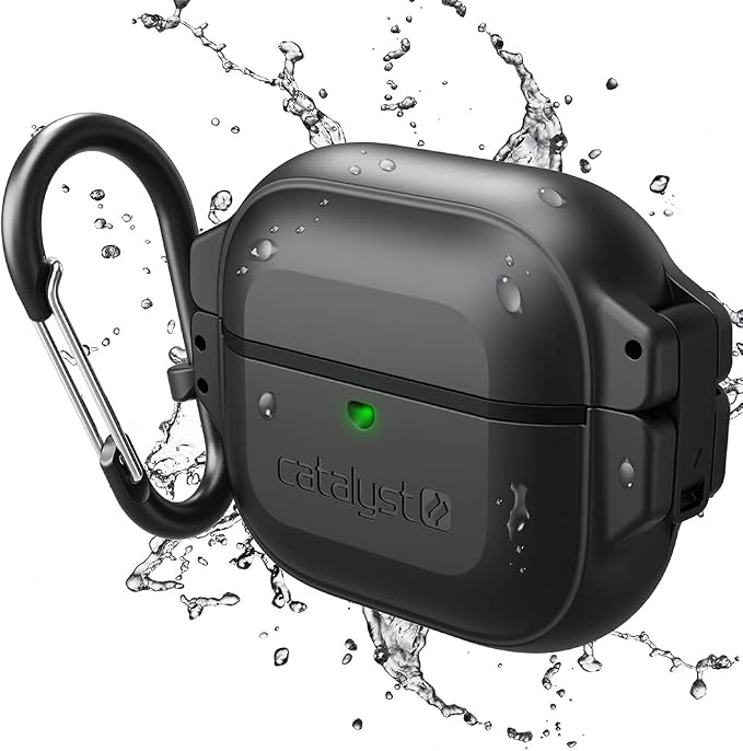 Catalyst AirPods 3rd Generation Case(2022), 330ft Waterproof Total Protection Case for AirPods 3, Shockproof for AirPods 3rd Generation, Durable Protective Case for AirPods 3 with Carabiner
