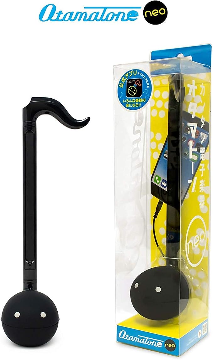 Otamatone "Neo 10th Anniversary Special Edition [Japanese Version] Black - Japanese Electronic Musical Instrument Synthesizer