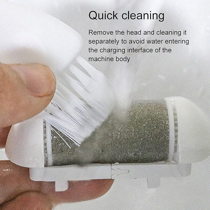 Callus File Electric Pedicure Tool Callus Remover Foot File Digital Display Pedicure Tool