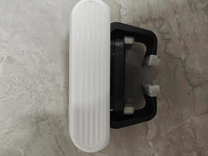 Electric Bottle and Jar Opener White, One Touch Hands Free Jar Opener for Seniors, Automatic Kitchen Opener for Arthritis, Weak Hands, Tight Jars and Lids