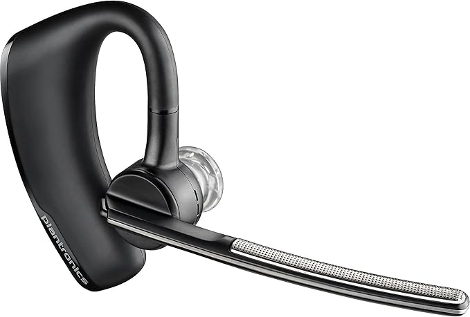 Plantronics - Voyager Legend (Poly) - Bluetooth Single-Ear (Monaural) Headset - Connect to your PC, Mac, Tablet and/or Cell Phone - Noise Canceling,Black