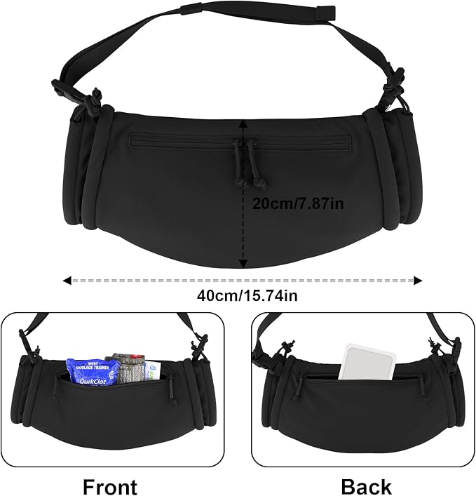 PETAC GEAR Tactical Hand Warmer,Portable Drop Hanger Waist Handwarmer Pouch for Hunting Golf Camping Fishing, Hiking, Football Winter Outdoor Field Survival.