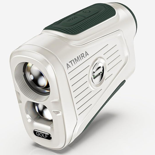 1300Yds Golf Rangefinder with Slope Switch, High-Precision Range Finder, 7X Magnification, Flag Lock & Vibration, Magnetic & USB-C Rechargeable for Golfers