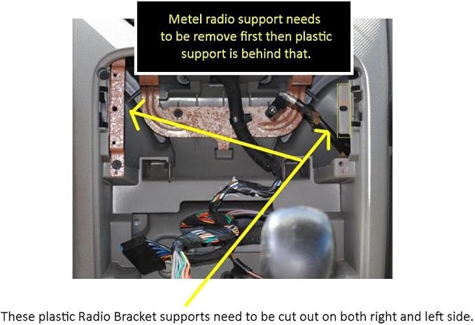 Aftermarket Double Din Stereo Installation Dash Kit Bezel + Standard Wire Harness & Antenna Adapter Compatible with Jeep Liberty 2003-2007