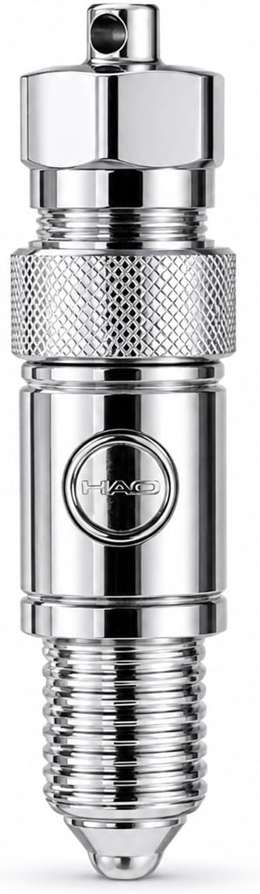 Spark Plug Electric Arc Lighter, Rechargeable Flameless USB-C Metal EDC Gear, Stainless Steel Gift for Men with Gift Box (Silver)