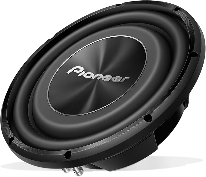 Pioneer A-Series TS-A3000LS4 12” Subwoofer – 1500W Max, Shallow-Mount Design, Deep Bass in Tight Spaces, Compact, Slim, Truck/Car Subwoofer