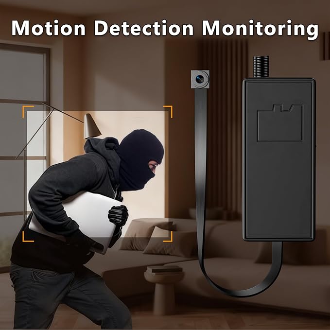 Mini Camera DIY Module - Full HD 1080P Tiny Video Cameras - Small Security Cam for Home & Nanny Use - No WiFi Needed