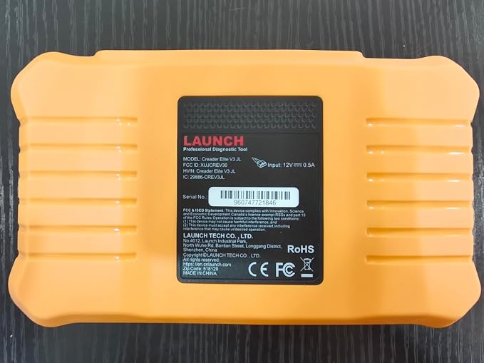 LAUNCH Creader Elite V3.0 for Land Rover Jaguar OBD2 Scanner, Bi-Directional Full Systems Diagnostic Scan Tool, All Reset Services, Active Test, CAN-FD & DOIP, Height Calibration, Lifetime Free Update