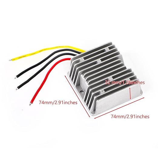 Waterproof 12V/24V to 6V 30A 180W Step Down DC/DC Power Converter Regulator
