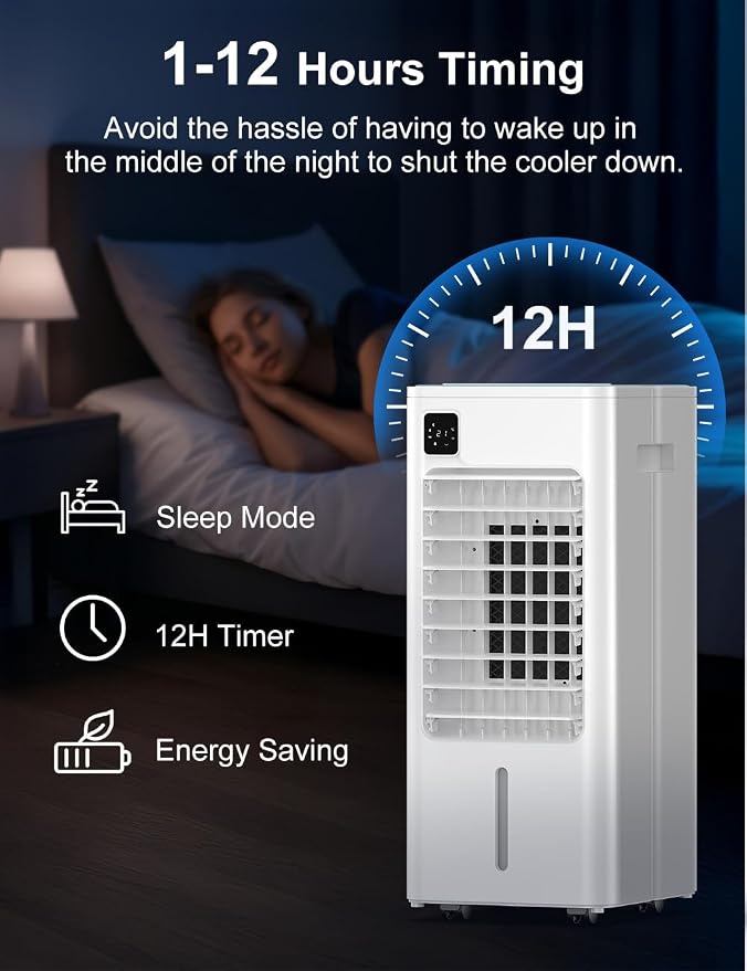 Portable Air Conditioners Windowless, Swamp Cooler for Indoors