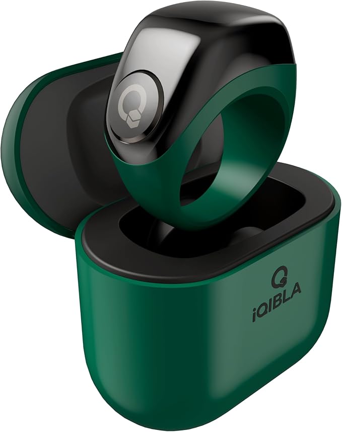TAKVA - Zikr Ring Jood | Improved, Smart Tasbih Ring (Interchangeable Ring sizes) (Green)