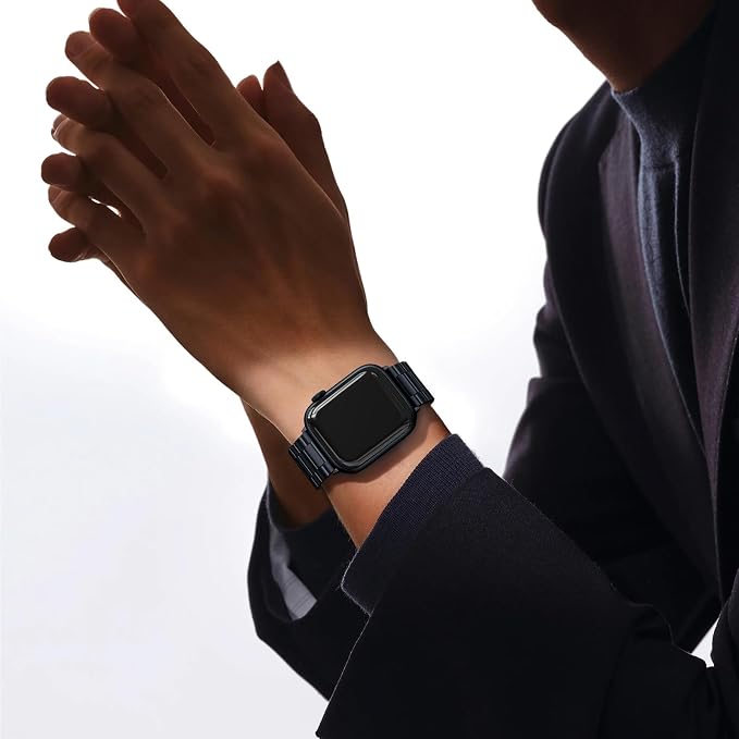 EPULY Metal Band Compatible with Apple Watch Bands for Men 49mm 46mm 45mm 44mm 42mm 41mm 40mm 38mm, Business Stainless Steel Strap for iWatch Bands Series 11 10 9 8 7 6 5 4 3 2 1, SE3 2 1, Ultra3 2 1