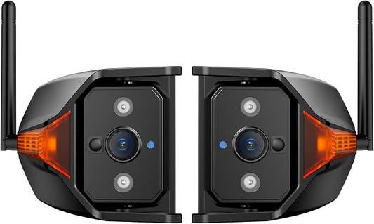 AUTO-VOX RV Backup Camera Wireless with Left and Right Side Cameras, Adjustable Viewing Angle, IR Night Vision, Compatible Only with 3 Channel Monitor for Motorhome, Fifth Wheel, Travel Trailer