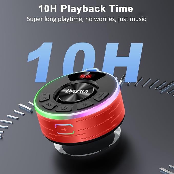 Shower Bluetooth Speaker, Portable Shower Speaker