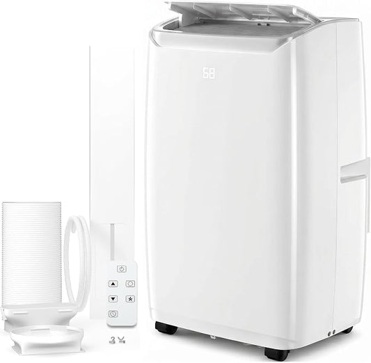 Garvee 12000Btu Portable Air Conditioners Cool/Dry/Fan for 550 Sq.Ft