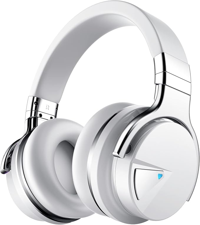 Million Sold 10 Years Classic E7 Active Noise Cancelling Headphones with Upgraded Noise Cancellation, Bluetooth Headphones Wireless with HD Sound Vivid Deep Bass, for Home Office Travel Gift Pcs