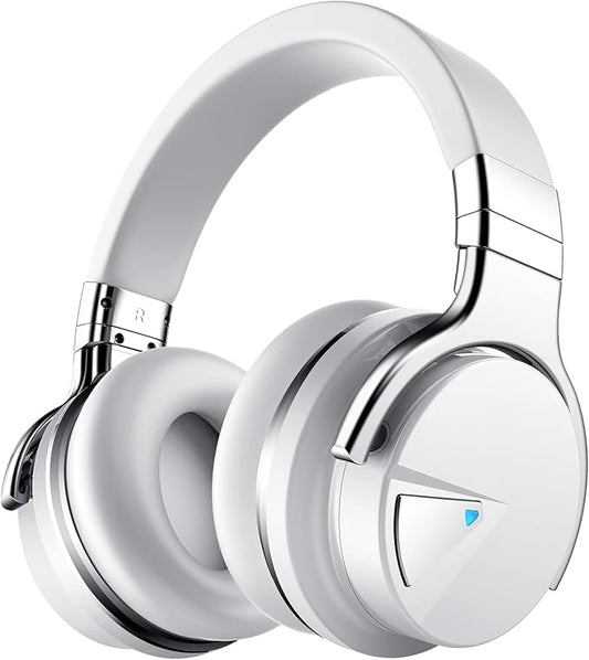 Million Sold 10 Years Classic E7 Active Noise Cancelling Headphones with Upgraded Noise Cancellation, Bluetooth Headphones Wireless with HD Sound Vivid Deep Bass, for Home Office Travel Gift Pcs