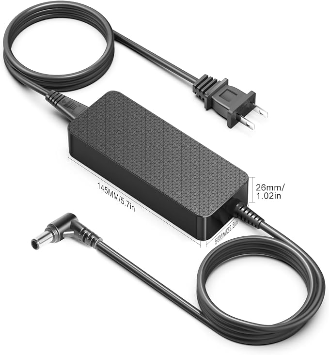 TAIFU 120W Charger Adapter for Sony TV XBR-55X850D XBR-43X800E XBR-49X800E XBR-49X800D KDL-55W800C XBR-43X800D KD-49X720E KDL-55W805C KD-55X720E KD-43X720E KDL-48R555C KDL-49W660E Power Supply Cord