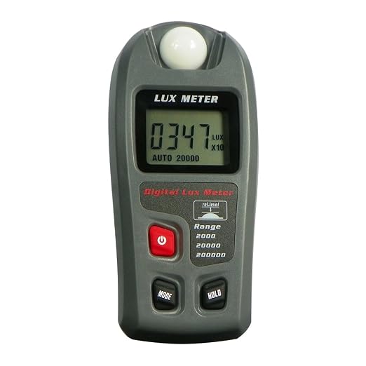 Product Image Manometer, Professional Air Pressure Meter & Leaton Digital Luxmeter Digital Illuminance Light Meter lux Meter
