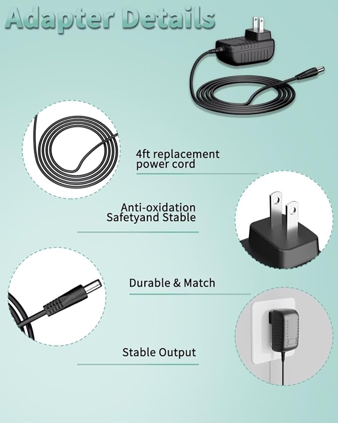 29.4V AC/DC Adapter Compatible with X Hover-1 Rebel H1-REBL 25.2V 2Ah Lithium-ion Battery Electric Scooter H1REBL DSA-REBL-BLK HLT-118A-2940400U FY0132940400 CP294040A Power Supply Charger
