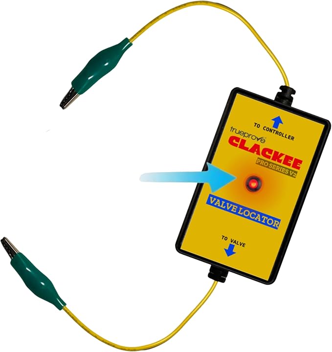 The Original Clackee PRO V2.1 Sprinkler Valve Locator Irrigation Buried Zone Finder Solenoid Clacker
