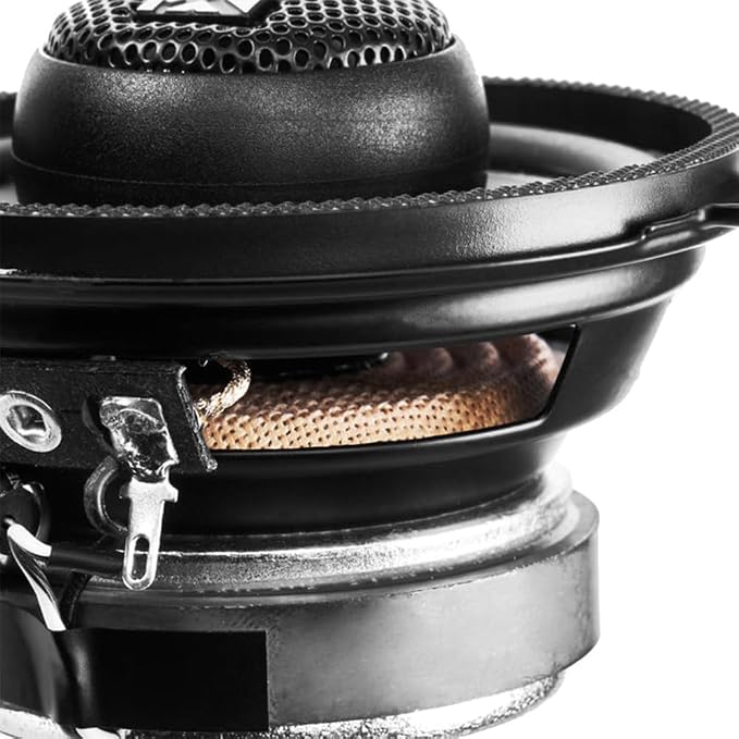 NVX NSP35 3.5" Car Speakers, 200W Max, 70W RMS, 2-Way Coaxial w/Silk Dome Tweeters & Built-in X-Overs, Easy to Install in Cars/Trucks/Doors (Pair)