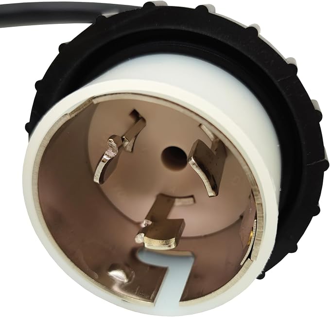 Parkworld 69953 Shore Power 50A Male NEMA SS2-50P to TT-30R RV 30A Female Adapter Cord 125V 1.5FT
