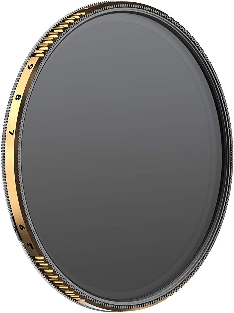 PolarPro 95mm Peter McKinnon Mist VND Camera Filter - 6-9 Stop Variable Neutral Density Lens Filter for DSLR/Mirrorless Pro Video – for Cinematic Shutter Speed Control + Diffusion