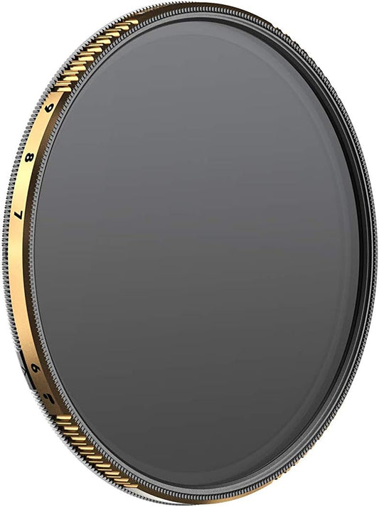 PolarPro 82mmPeter McKinnon Mist VND Camera Filter - 6-9 Stop Variable Neutral Density Lens Filter for DSLR/Mirrorless Pro Video – PMVND Mist Edition II For Cinematic Shutter Speed Control + Diffusion