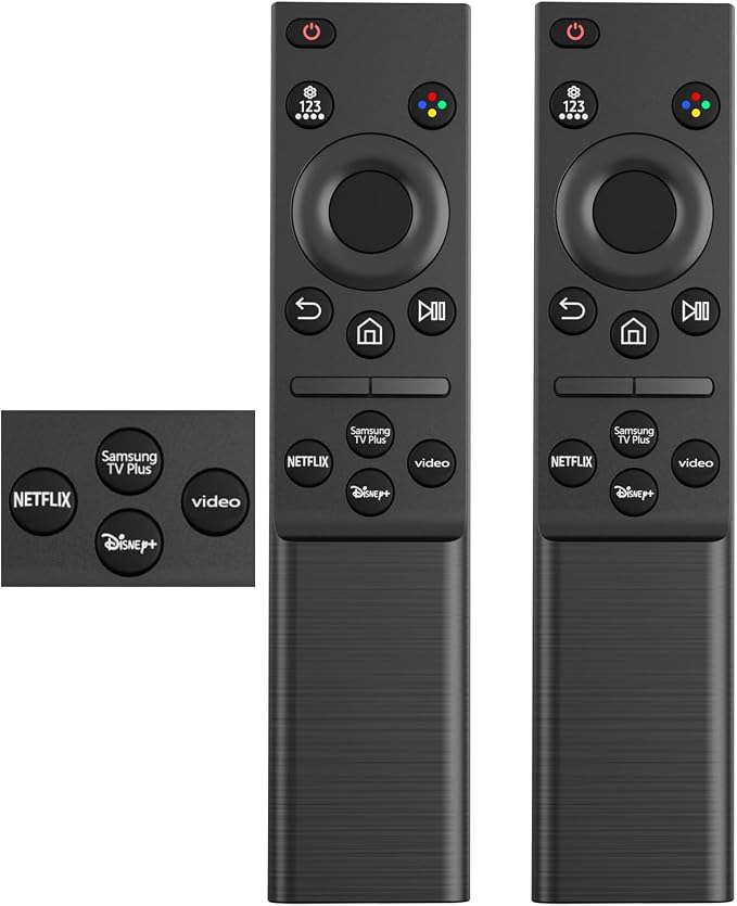 2PCS Replacement Remote Control for Samsung TV, BN59 Remote Control for Samsung Smart QLED NEO LED 8K TVs, Compatible with BN59-01388A BN59-01388H BN59-01457A