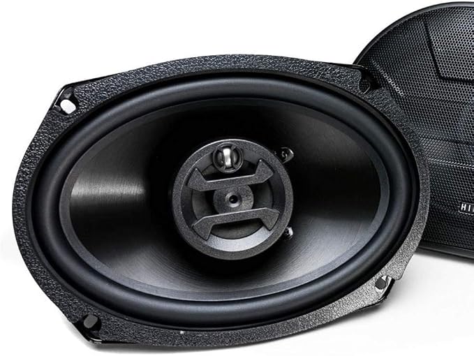 Hifonics Zeus ZS-693, 800 Watt 6 x 9 Inch 3 Way Car Audio Coaxial Speakers, 2 Pairs, Black