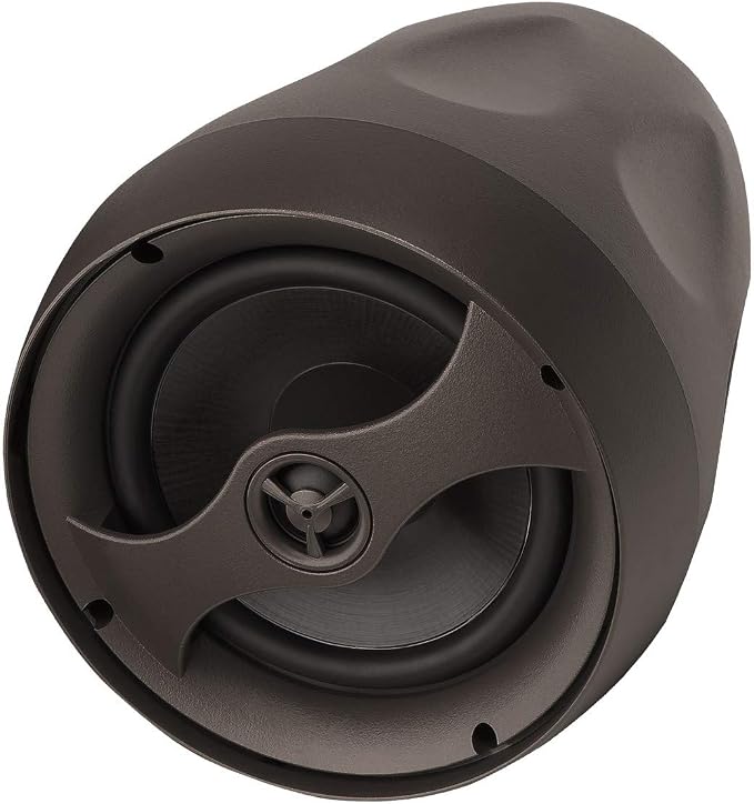 OSD Audio Forza 5.25" Landscape In Ground/Mountable 100W Speaker, Commercial 70V Tap, Outdoor Weather Resistant, Bronze (Single)