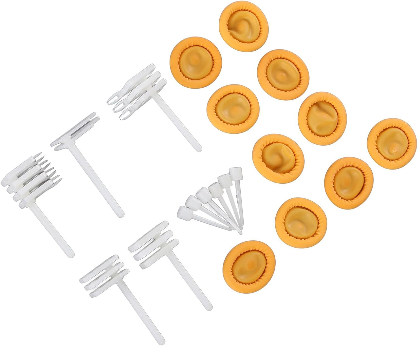 21 Pcs Hard Drive Head Replacement Comb Set, HDD Data Recovery Tool Kit with ABS Magnetic Head Repair Combs for Secure Fixation 104 123 203 302 403