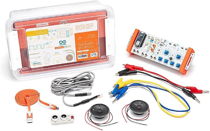Arduino Science Kit R3 [AKX00045] - Complete STEM Kit for Hands-On Learning in Physics, Chemistry & Electronics | Includes Sensors, Components, & Interactive Projects