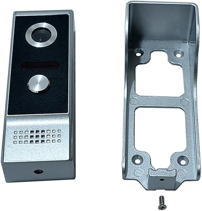 Wired Video Intercom System, 7 Inch Video Doorbell Door Camera Kit | Dual-way Intercom, Door Monitoring, HD Camera with Monitor Unlock, Night Vision, Waterproof for Villa Home Office Apartment