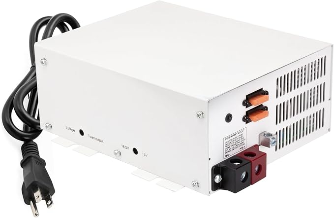 WF-9855 55 AMP RV Power Converter Replacement RV Trailer Camper 9800 Series Camper Inverter Converter - 110V AC to 12V DC