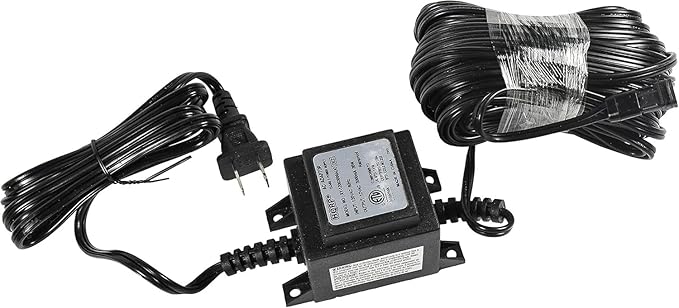 HQRP 50 Ft Power Cord Compatible with Mosquito Magnet MM120001 Defender, Patriot, Liberty Traps AC Adapter 120001, ETL Listed