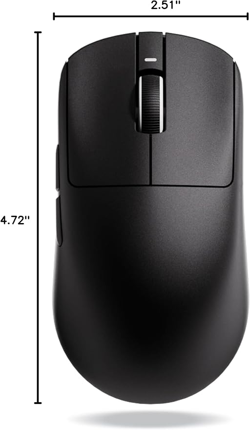 ATK VXE Dragonfly R1 SE+ Wireless Gaming Mouse, 55g Lightweight, PAW3395 SE Sensor, Adjustable DPI, 2k Polling, 70 Hr Battery Life, Tri-Mode 2.4G/Bluetooth/Wired