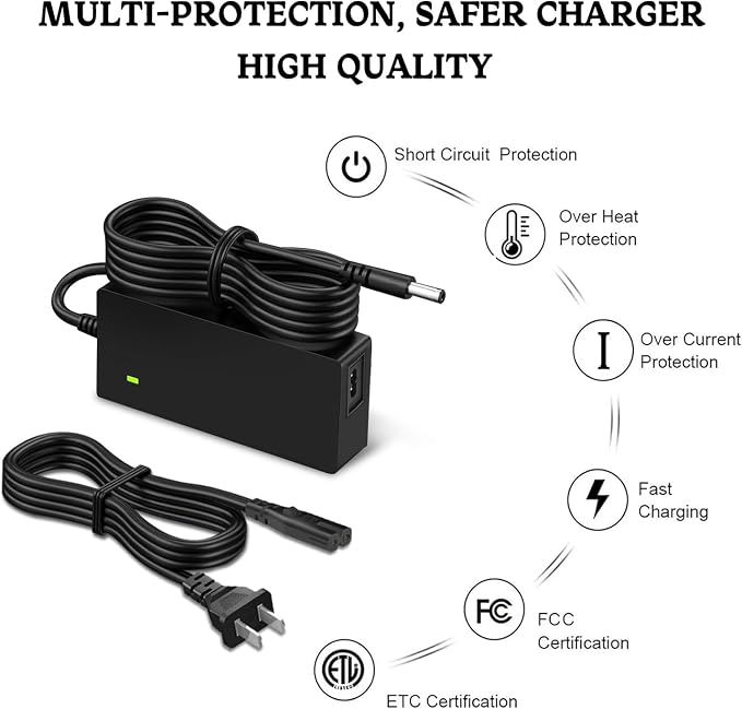 AMS 2 Pro Switching Adapter Power Supply for Bambu Lab AMS 2 Pro AMS2 Pro Automatic Material System 24V 4A ADS-96HLA-19-1 24096E-US Power Cord AC/DC Adapter 24.0 Volts Charger Cable PSU Mains