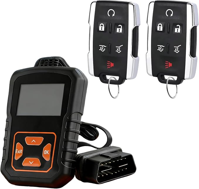 Remote Key Fob DIY Set for Chevy Suburban Tahoe GMC Yukon 2015 2016 2017 2018 2019 2020 Car Keyless Entry Remote Control M3N-32337100 for Chevrolet GM Car Owner Replace or Spare Key 6 Btn