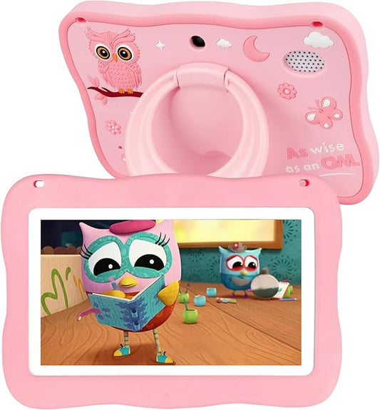 Kids Tablet 32GB Tablet for Kids 3-7 with Lots of Offline Content, Toddler Tablets 7 inch Kids Software Installed with Protective Case Wifi , Parental Control, Tablets for Toddlers Children Ages 3-12