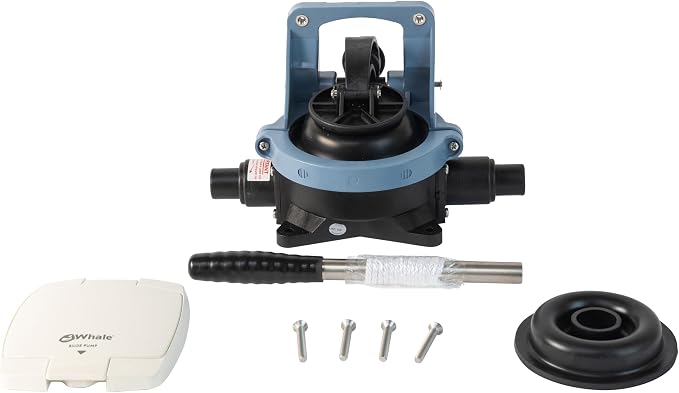 Whale Gusher Urchin Manual Bilge Pump - up to 14.5 GPM Flow Rate - for Boats up to 40 Feet